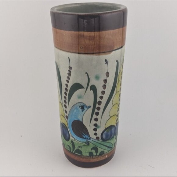 Glazed Bird Design Signed - Picture 1 of 9